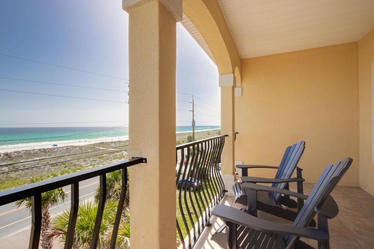 2 Gulf View Balconies! 3 Story Townhome With 4 Bedrooms, 4 Bathrooms! Sleeps12 Panama City Beach Eksteriør billede